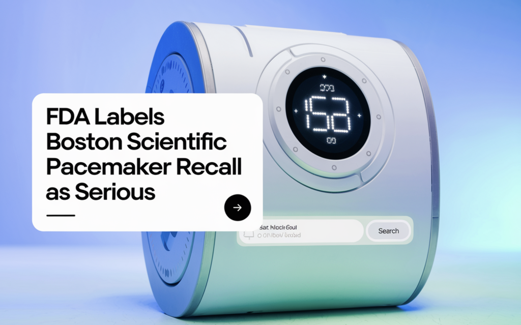 FDA Labels Boston Scientific Pacemaker Recall as Serious – Medwire
