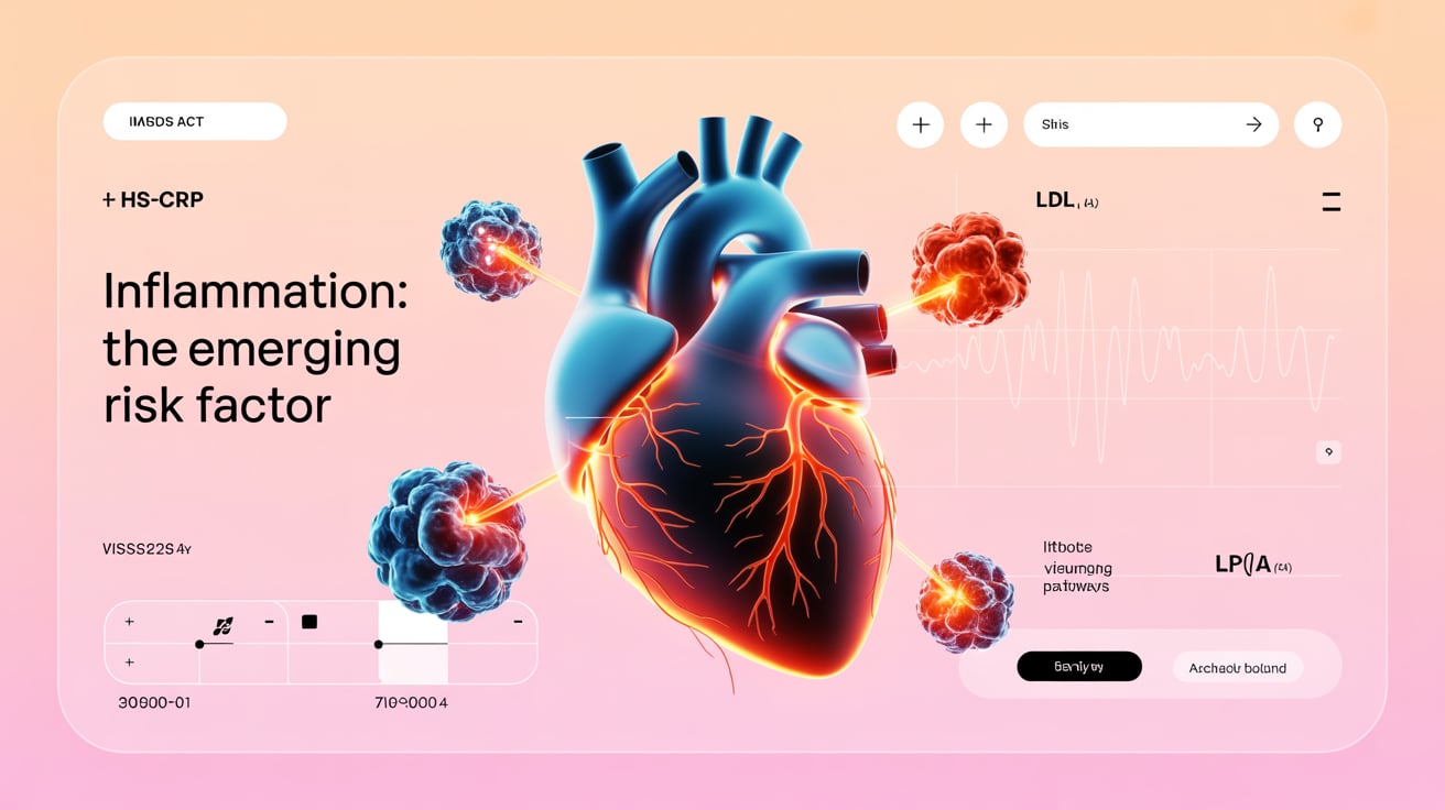 Inflammation Emerging as Key Factor in Heart Disease Risk