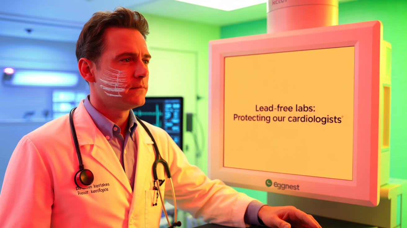 Cardiologist Paralyzed by Lead Aprons Fights Back with Lead-Free Labs