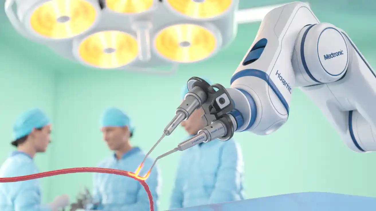 Medtronic’s Hugo Robot Gains CE Mark for LigaSure Tech